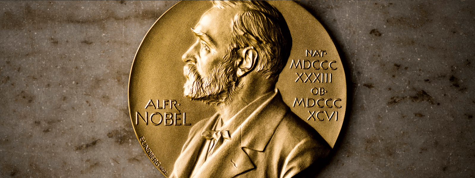 medal z popiersiem alfreda nobla
